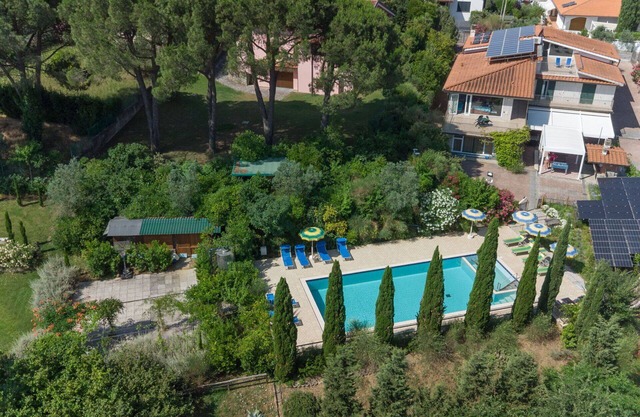 Wonderful villa with A/C, WIFI, private pool, TV, terrace, pets allowed, panoramic view and par.