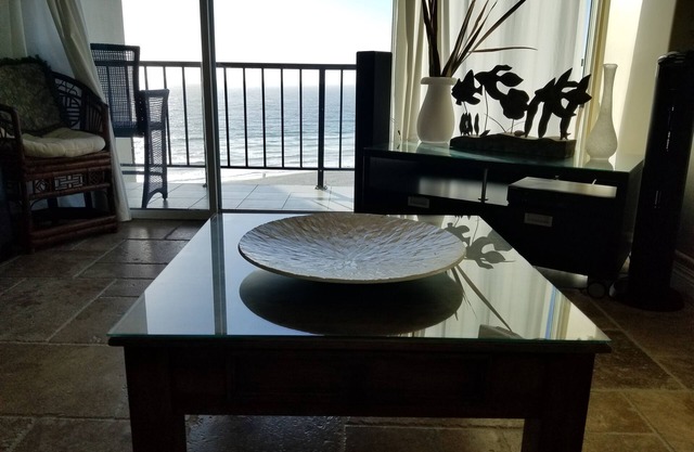Wow! What a View! Down Town Oceanfront Condo, Very Safe! Direct beach Access!