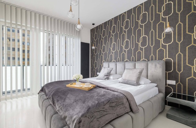 Zabrska 15 Katowice | Silver Studio with Parking and Desk