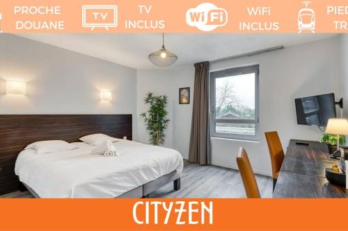 ZenBNB/CityZen/Pied du TRAM/Frontière Suisse