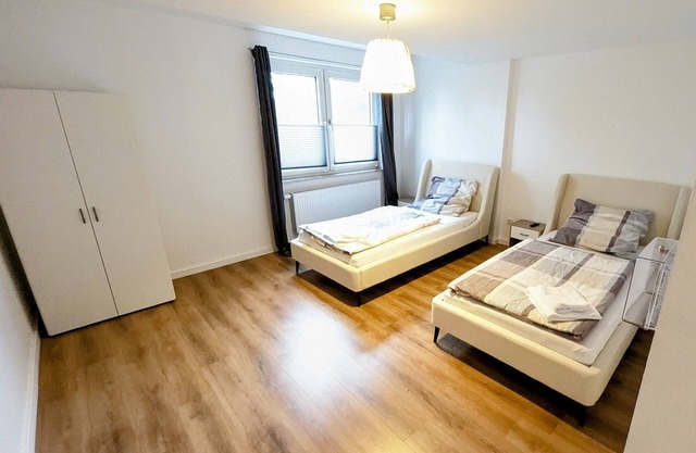Zentrale Wohnung für 4 Personen mit Küche & Waschmaschine