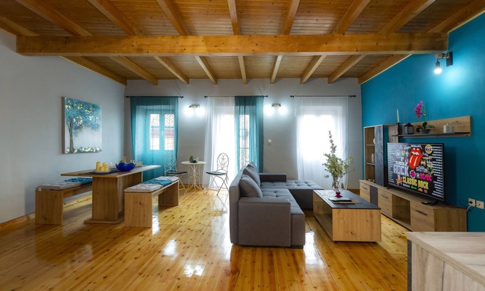 Dafnata Condo | Οικογενειακού μεγέθους διαμέρισμα κατάλληλο για κατοικίδια!