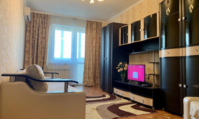 Leninskiy rayon Apartment | Уютная 1ком квартира на Халтуринском