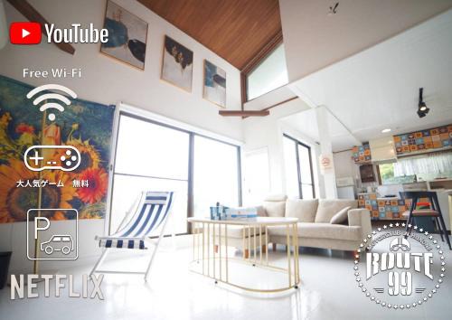 Higashiizu House | 【マリンブルー風オーシャンビュー】貸切ヴィラ WIFI付/BBQ可能/最大6名/無料駐車場