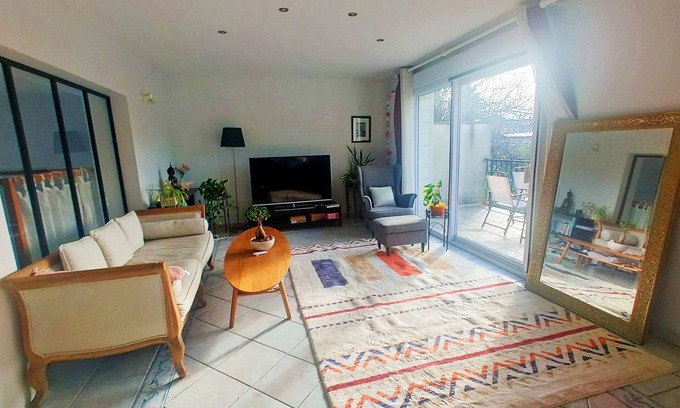 Aulnay-sous-Bois House | 靠近巴黎戴高乐机场，国际展览中心，法国体育场，迪斯尼乐园