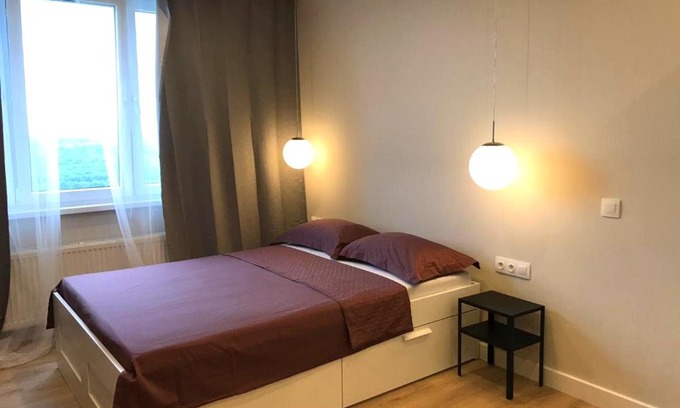 Ufa Apartment | 002 Аксакова,2 Однокомнатные апартаменты с Джакузи, Кондиционером и Красивым видом из окна