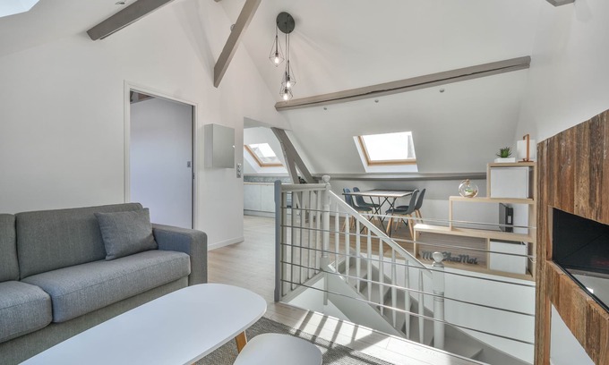 Hardelot-Plage Apartment | 1 bedroom apartment sleeps 4 hyper center and beach in Hardelot