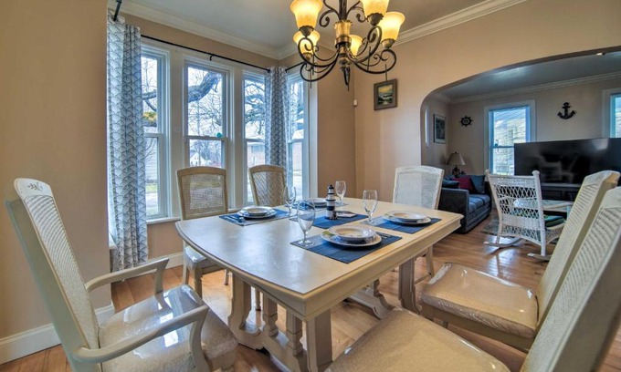 Ashtabula House | 1 Block to Bridge Street Lake Erie Vacation Home!