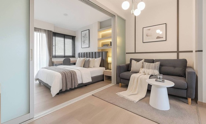 Mueang Samut Prakan District Condo | 1 BR 5 Mins BTS Bearing 7-11 and Lotus