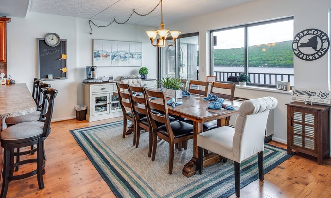 Canandaigua Condo | #1 Rated Amazing Canandaigua Lake/4 bed/3 bath/1750sqft.Rare End Unit!