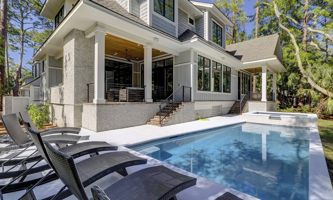 Sea Pines House | 10 Bald Eagle - 3rd row (108 yard walk) to the Ocean. Endless Summer Awaits!