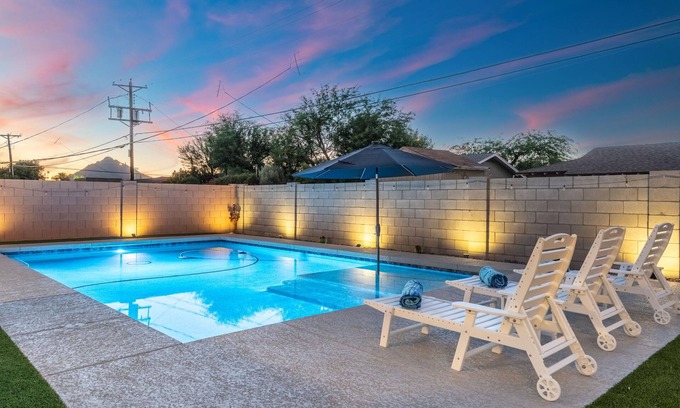 Scottsdale Estates Nine House | 10% off Sept! 4 BR/3 BA, NEW POOL/Hot Tub, perfect location near Old Town!