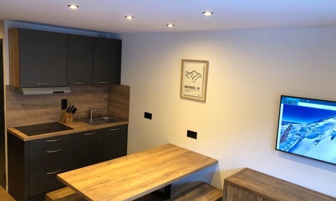 Meribel-Mottaret Apartment | 100% renovated, ideal for families, direct access slopes Label Meribel 3*