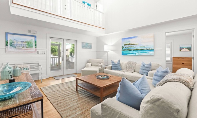 Seaside House | 100 Yards to Beach with Gulf View, Large Sundeck, and Bikes