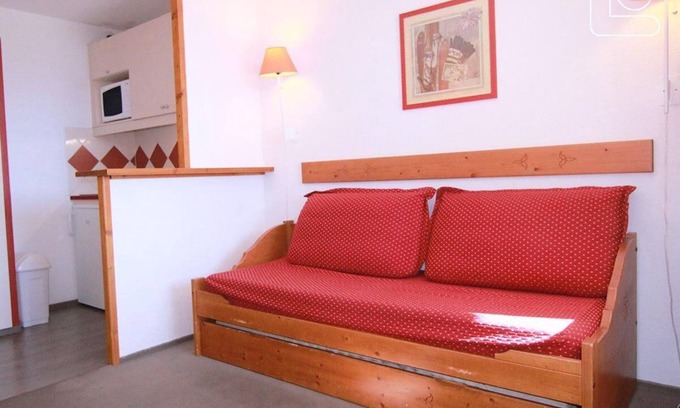 Bergers Apartment | 100m from ski slopes, 5th floor, tv, ski locker, 30m², Alpe d'Huez