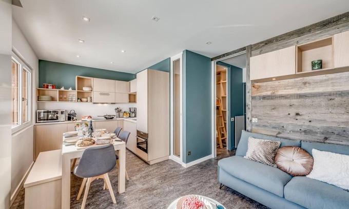 Tignes le Lac Apartment | 100m from ski slopes, 5th floor, view lake, tv, ski locker, 35m², Tignes