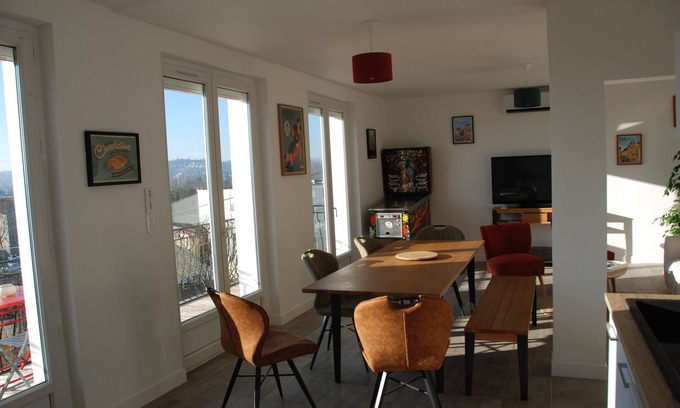 Brive-la-Gaillarde Apartment | 100m2 apartment with private garden in Brive la Gaillarde