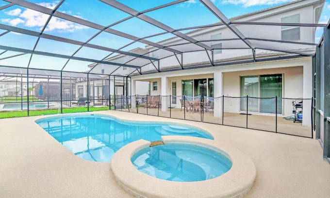 Kissimmee House | 10BR - Family Home Near Disney with Pool & BBQ