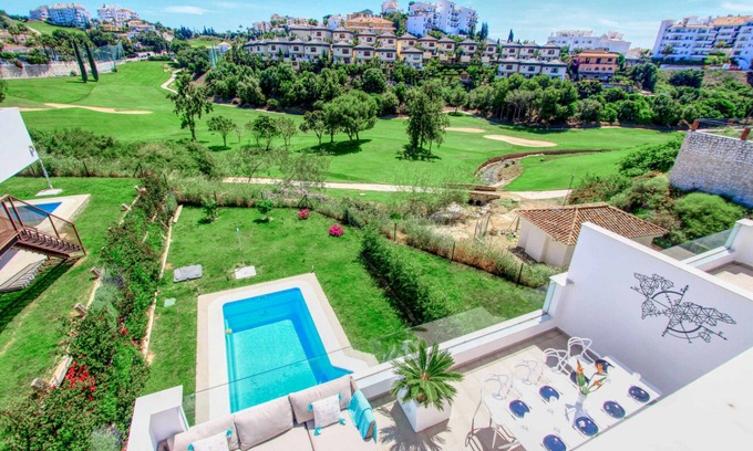 Mijas Villa | 1166 Modern Luxury Villa with Panoramic Golf Views