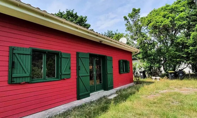 Hourtin Ski Chalet | 133 - Cosy chalet 600 m from Lac d'Hourtin ideal for 4 people