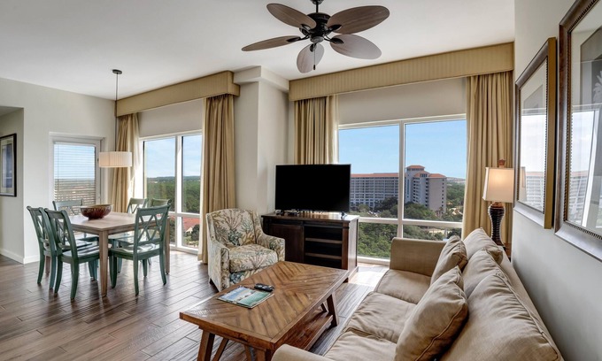 Four Mile Village Condo | 14th Floor Spectacular Views: 2 Bedroom, 2 King Beds, Sleeper Sofa, and Full Kitchen at Sandestin Golf and Beach Resort!