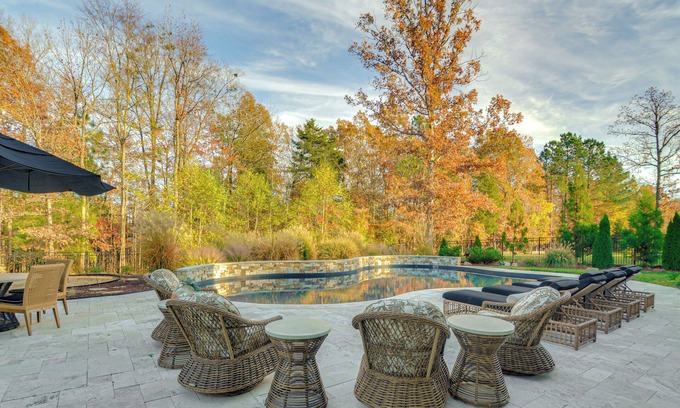 McCain House | 15 Mi to UNC: Elegant Retreat w/Patio & Pavilion!