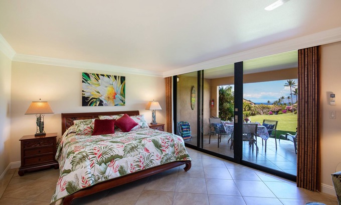 Wailea Apartment | 16B; Ocean View, Quiet Beachfront King Studio in Luxurious Wailea Ekahi Resort
