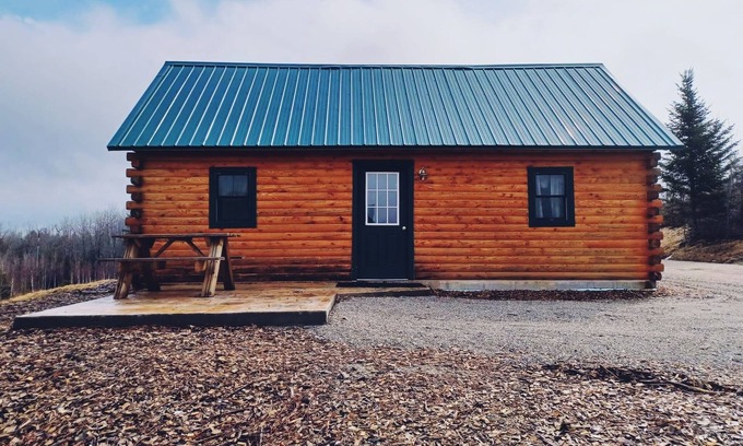Columbia Falls Cabin | #17 - Flagpole View Cabins - Deluxe Cabin