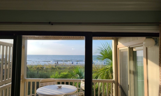 Surfside Beach Condo | 1st floor pet friendly and clean.