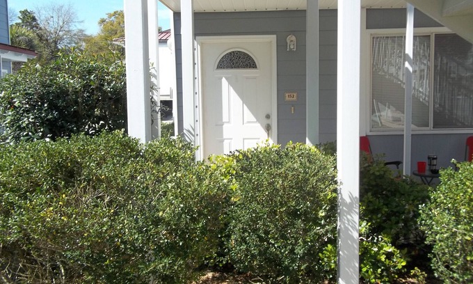 Biloxi Condo | 1st Flr Condo Steps from Beach. Near Keesler & Casinos
