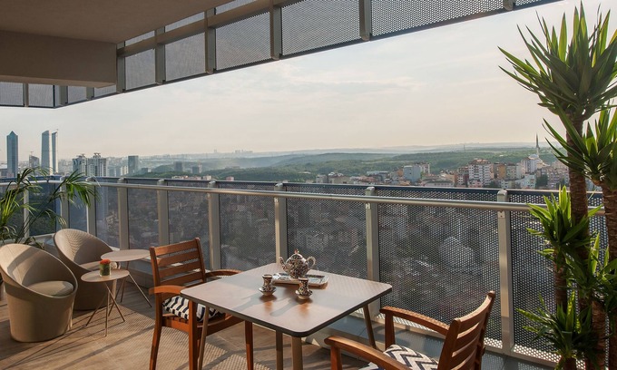 Maslak Apartment | 2+1 SHORT TERM RENTAL LUXURY IN MASLAK SARIYER AGAOGLU 1453