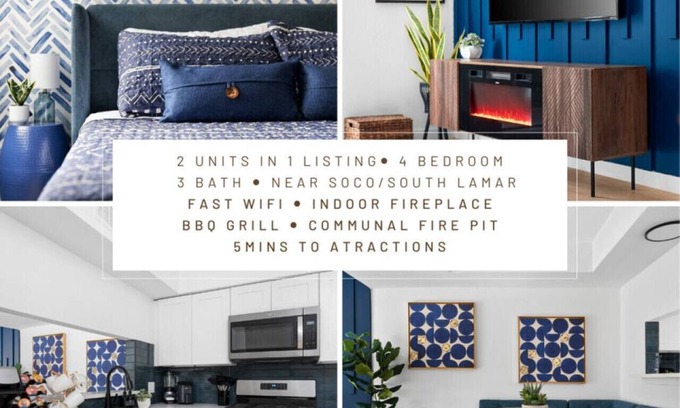 South Lamar Apartment | 2 Austin Condos | Near Downtown + SoCo | Pets Ok