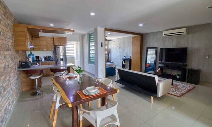 Diaz Ordaz Condo | 2 bd Loft in Versalles, Walk to the Beach! Pet Friendly!