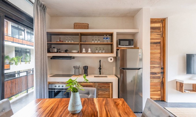 Tulum Apartment | 2-Bed Condo 2 Full Baths Terraces off Living & Bedrooms