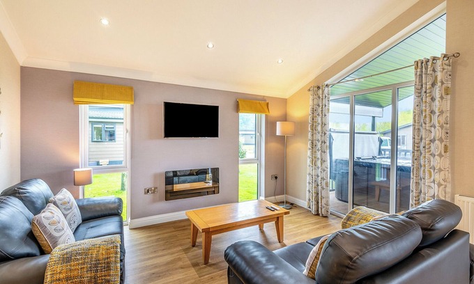 Woodhall Spa Ski Chalet | 2 bedroom accommodation in Woodhall Spa