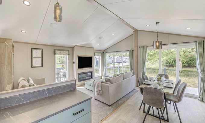 Woodhall Spa Ski Chalet | 2 bedroom accommodation in Woodhall Spa