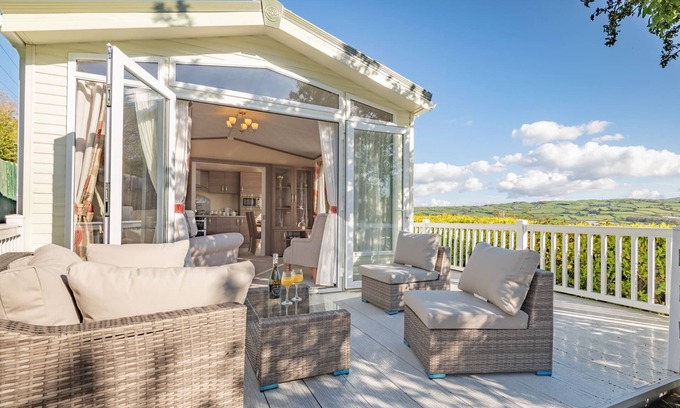 Rhyd-y-foel Cabin | 2 bedroom accommodation in Abergele