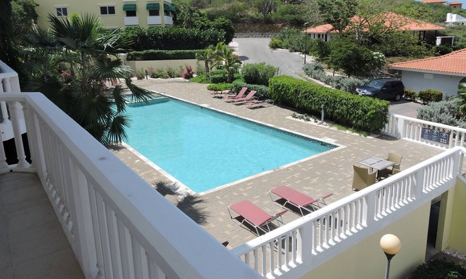 Sint Michiel Apartment | 2 bedroom apartment with beautiful view of the caribbean ocean at Blue bay