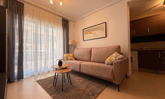 Punta Prima Apartment | 2 bedroom apartment with sea views and swimming pool in Punta Prima, Torrevieja