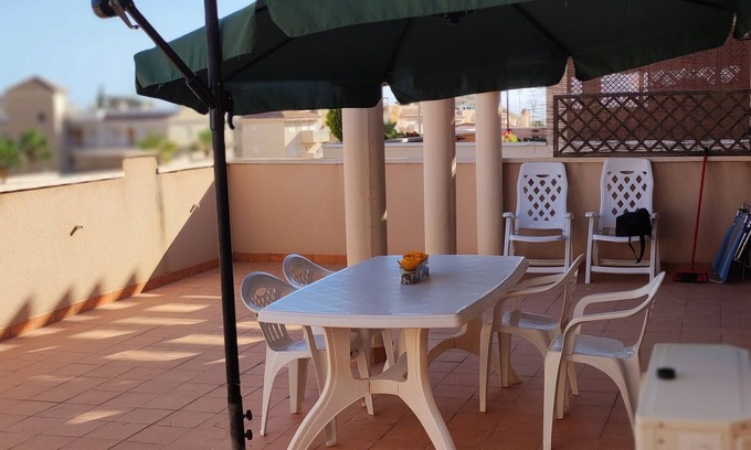 Aguilas Apartment | 2-bedroom apartment. Large terrace. Close to beaches.