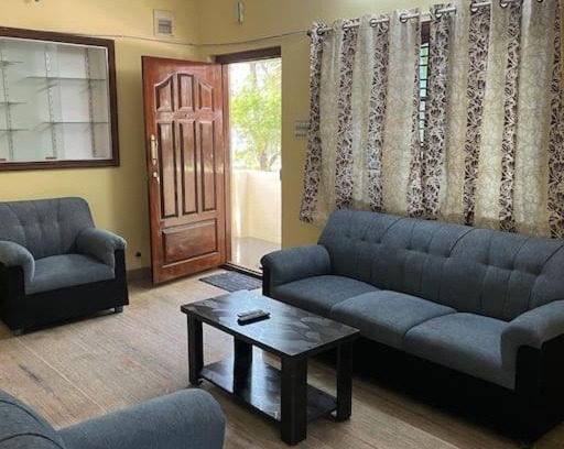 Panduranga Nagar Apartment | 2 - Bedroom Apartment with balcony beautiful view.