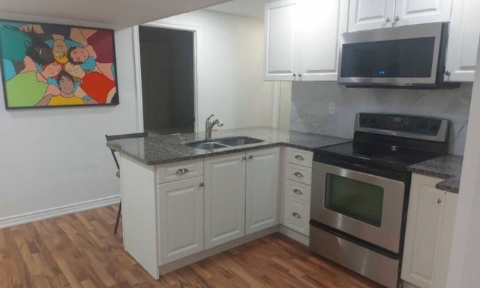 Vaughan House | 2 Bedroom Basement apartment for rent either long term or short term.