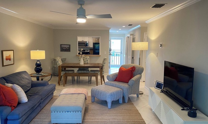 Indian Bay Point Condo | 2 Bedroom Beachside Condo, Walk to Vero Beach's Best Beach