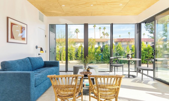 Downtown Palm Springs Hotel | 2-Bedroom Suite | Blackhaus Hotel by AvantStay