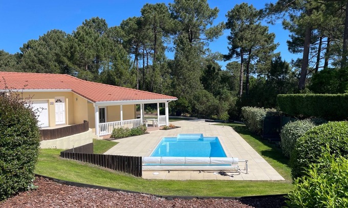 Lacanau-Ocean Villa | 2-bedroom villa with private pool on the golf course
