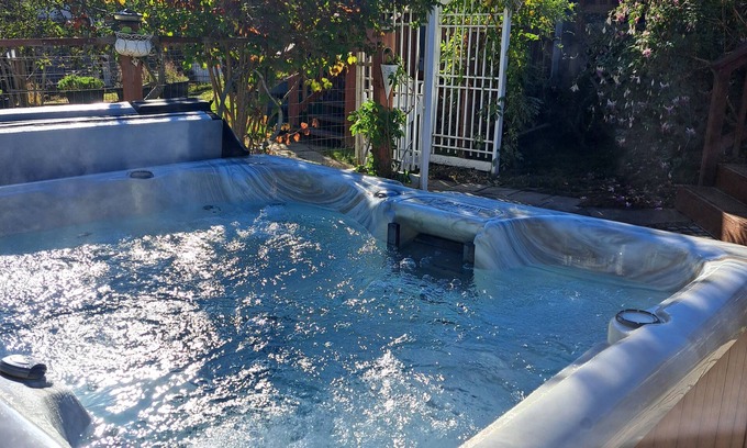 Humboldt Hill House | 2 bedroom with private hot tub, I studio with private hot tub separate units.