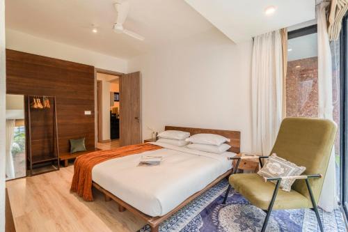 Assagao Apartment | 2 BHK Property with Garden and Pool