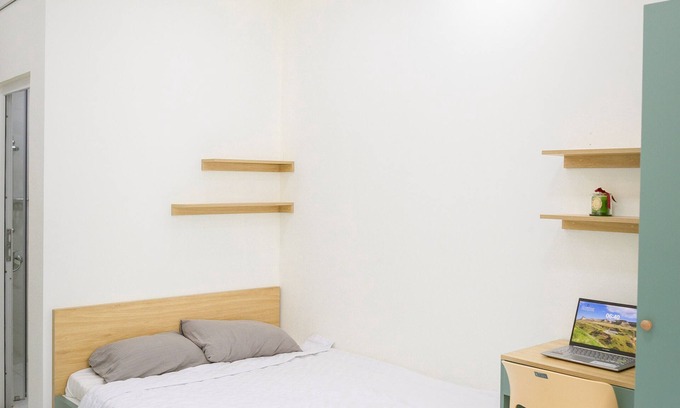 Phu Nhuan Apartment | 2/cozy, new and Colorful Studio With Balcony