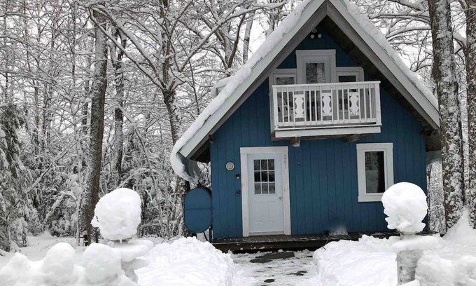 Jeffersonville Ski Chalet | 2 mins Skiing at Smuggs, Dog Friendly, Gas Grill