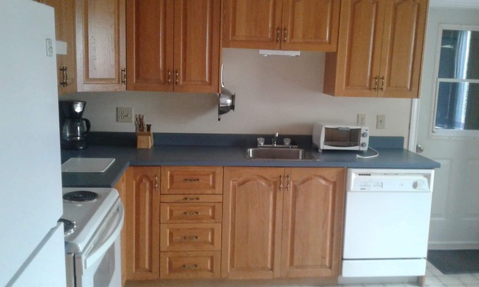Grand Falls - Windsor House | !/2 of ranch style all one level house with attached garage. Open concept .
